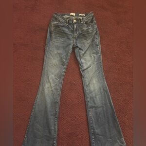 Simple society Dark wash flared jeans